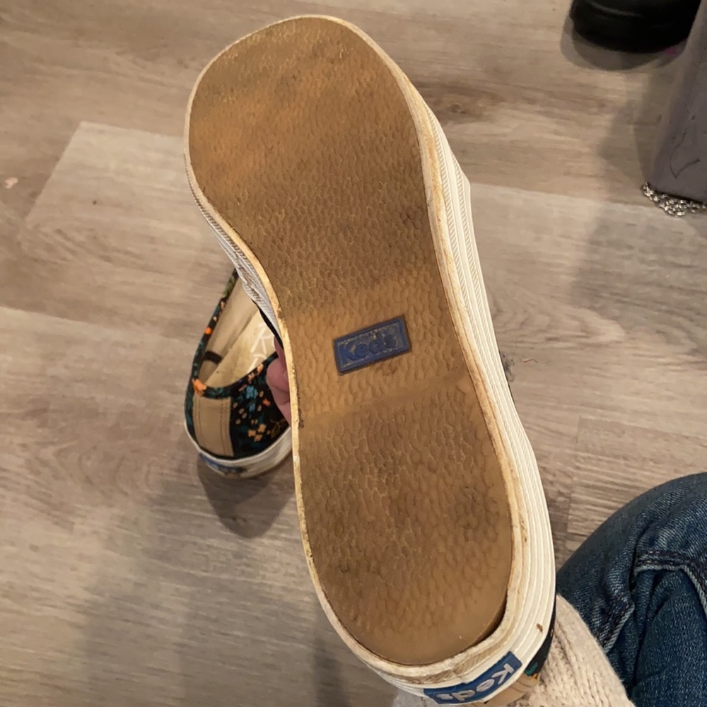 Keds Rifle Paper Co. Platform Floral Slip On Sneakers - Picture 6 of 7